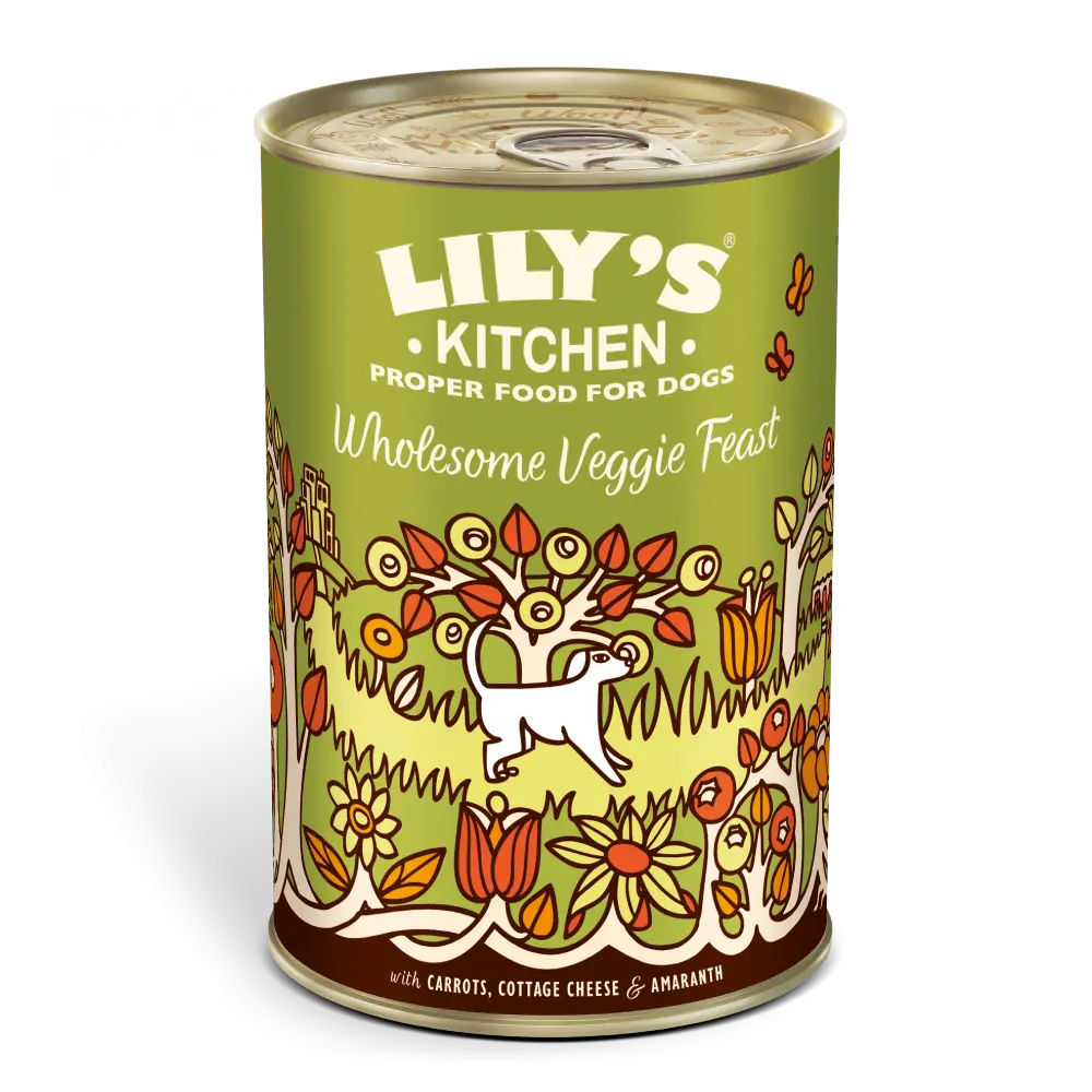 LILY's KITCHEN Wet Food For Dogs (6pcs Mixed Flavours) | 天然犬用‌主食罐 (六罐混合口味) LILY’S KITCHEN