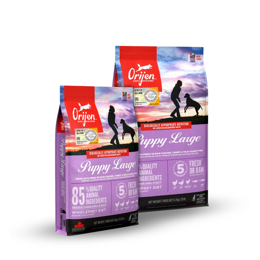 ORIJEN PUPPY LARGE DRY DOG FOOD 無穀物雞肉專用配方大型幼犬乾糧 Orijen