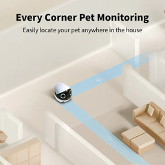 Enabot ROLA Mini 智慧移動寵物攝影機 | 2K 畫質 & 25天續航 (2K Smart Movable Pet Camera) Enabot