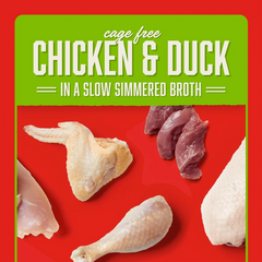 Stella & Chewy's Stella's Shredrs - Chicken & Duck Recipe in Broth 放養雞+鴨 配方 Stella & Chewy's