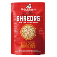 Stella & Chewy's Stella's Shredrs - Beef & Chicken Recipe in Broth 草飼牛+放養雞 配方 Stella & Chewy's