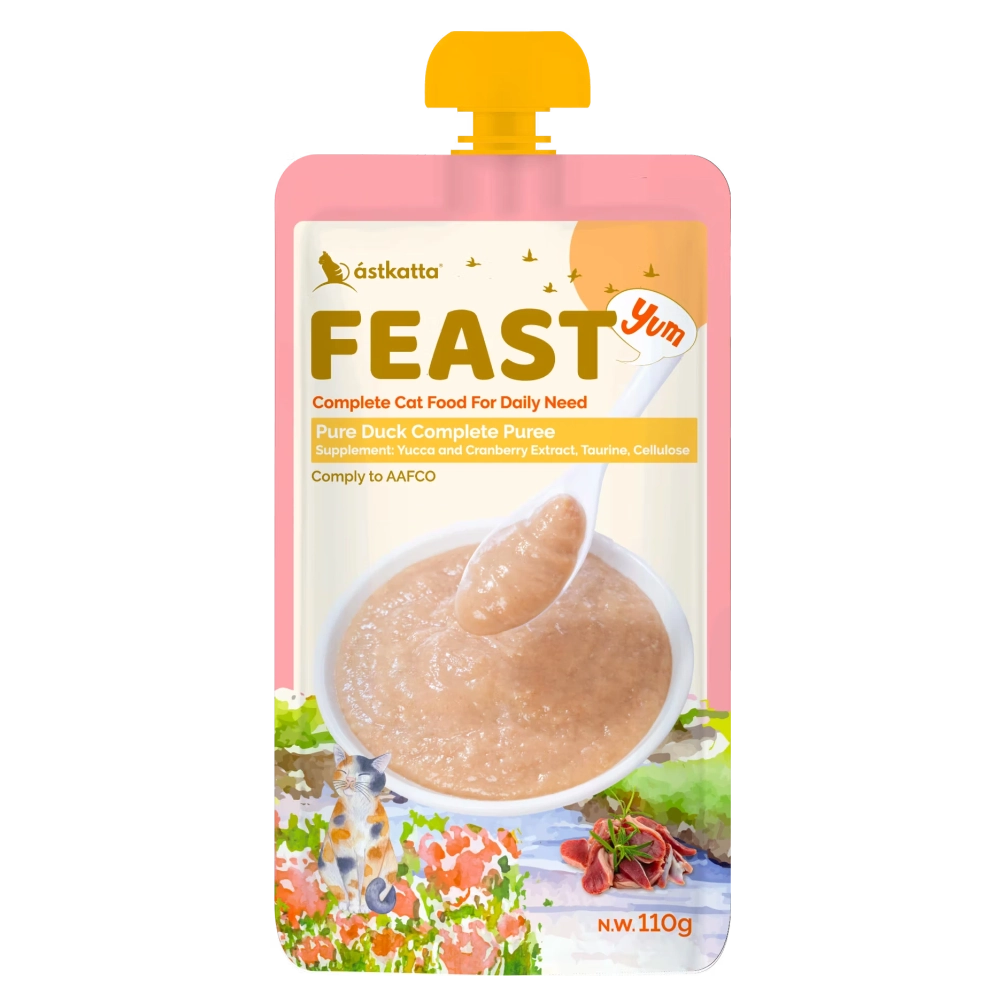 astkatta Pure Duck Complete Purée (110g | 純鴨肉完整果泥 PET