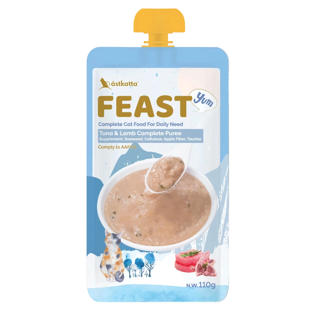 astkatta Tuna & Lamb Complete Purée (110g | 吞拿魚鴨肉完整果泥 PET