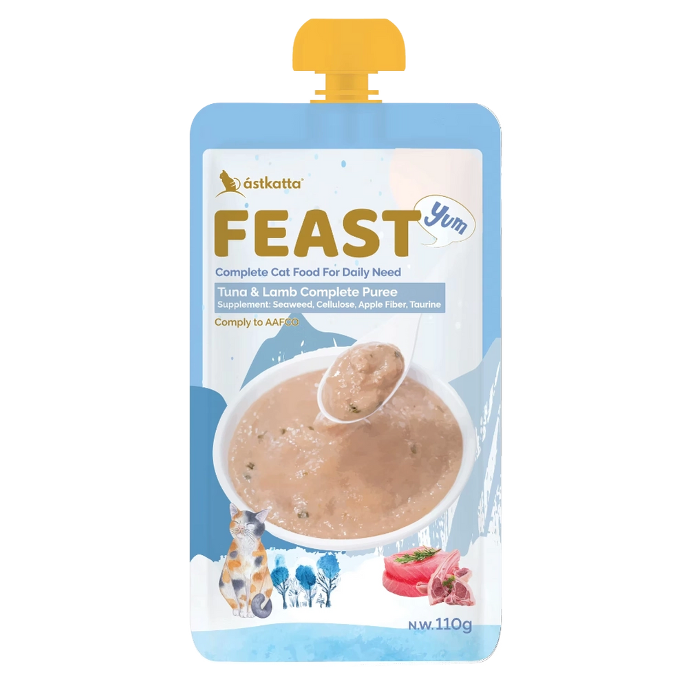 astkatta Tuna & Lamb Complete Purée (110g | 吞拿魚鴨肉完整果泥 PET