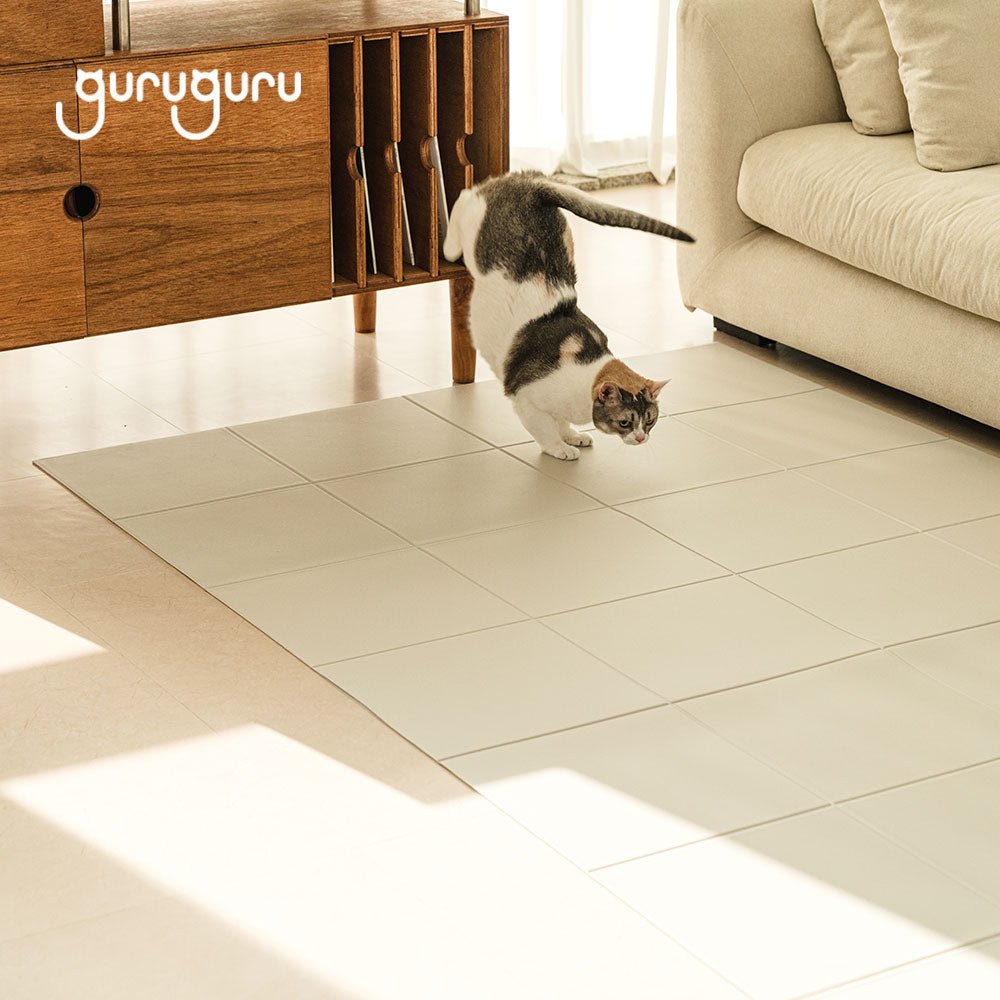 Slim Fit Pet Mat Folding Type - Guruguru - PET