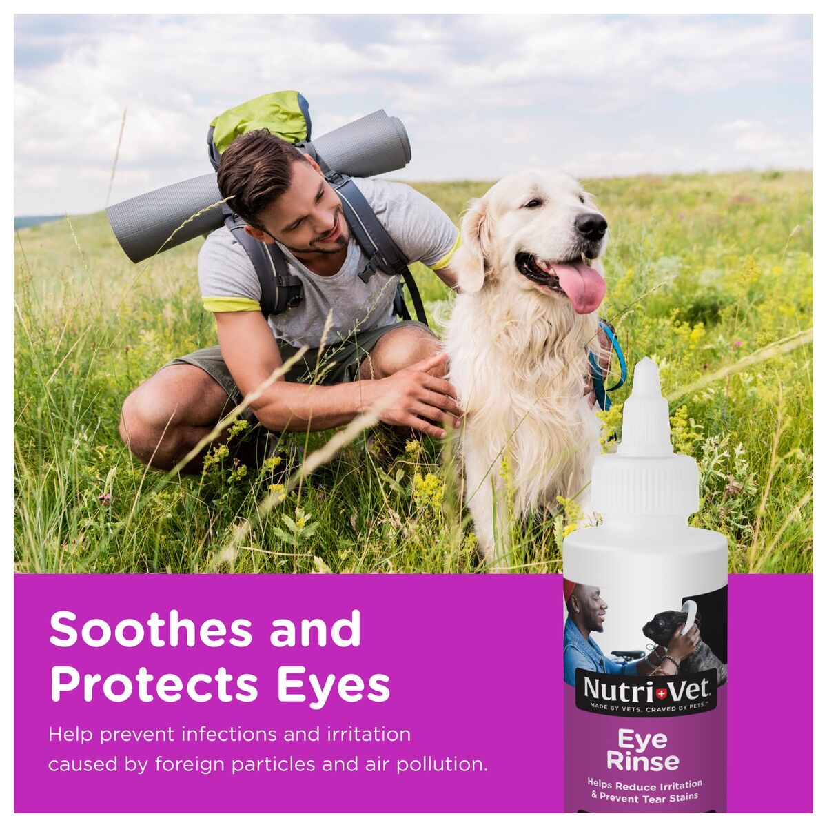 Nutri-Vet Dog Care - Eye Rinse for Dog 4oz Nutri-Vet