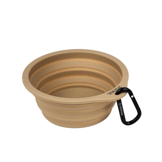 Collapsible Bowl 寵物折疊碗(卡其Khaki) SPUTNIK