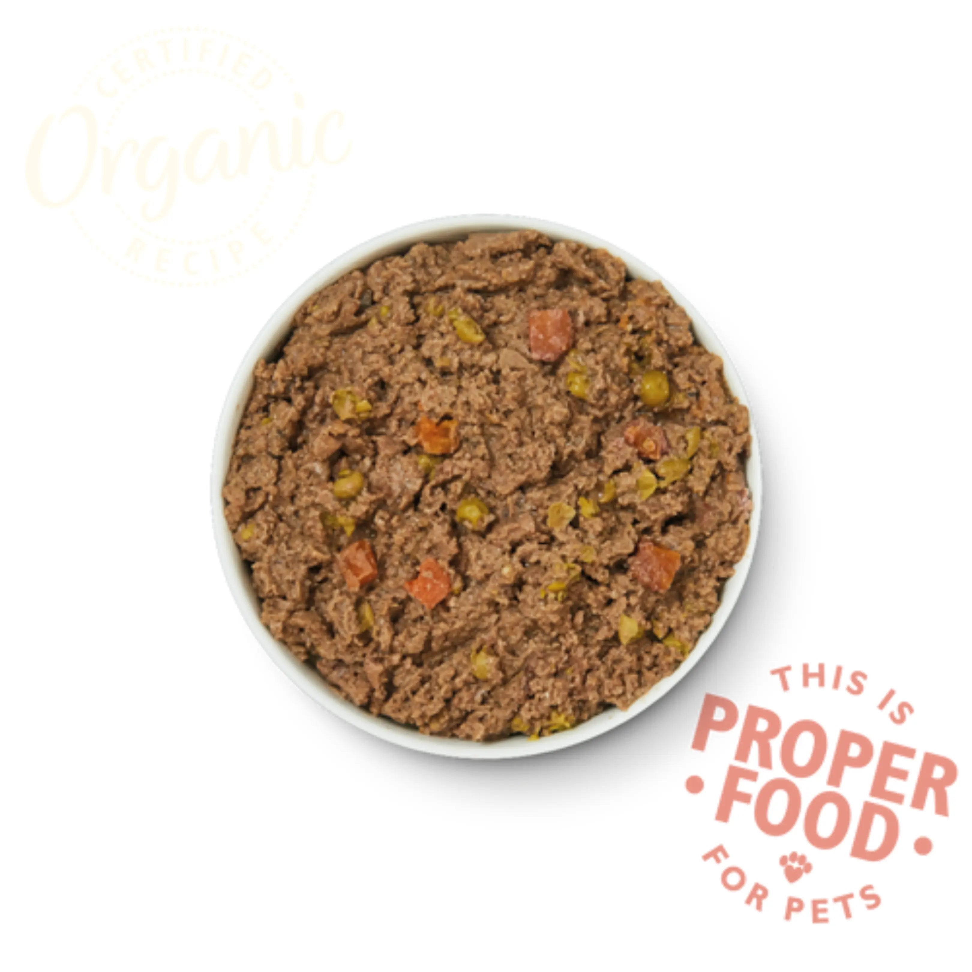 Dog Wet Food狗狗濕糧- Organic Beef Supper有機牛肉特餐 (6罐) LILY’S KITCHEN