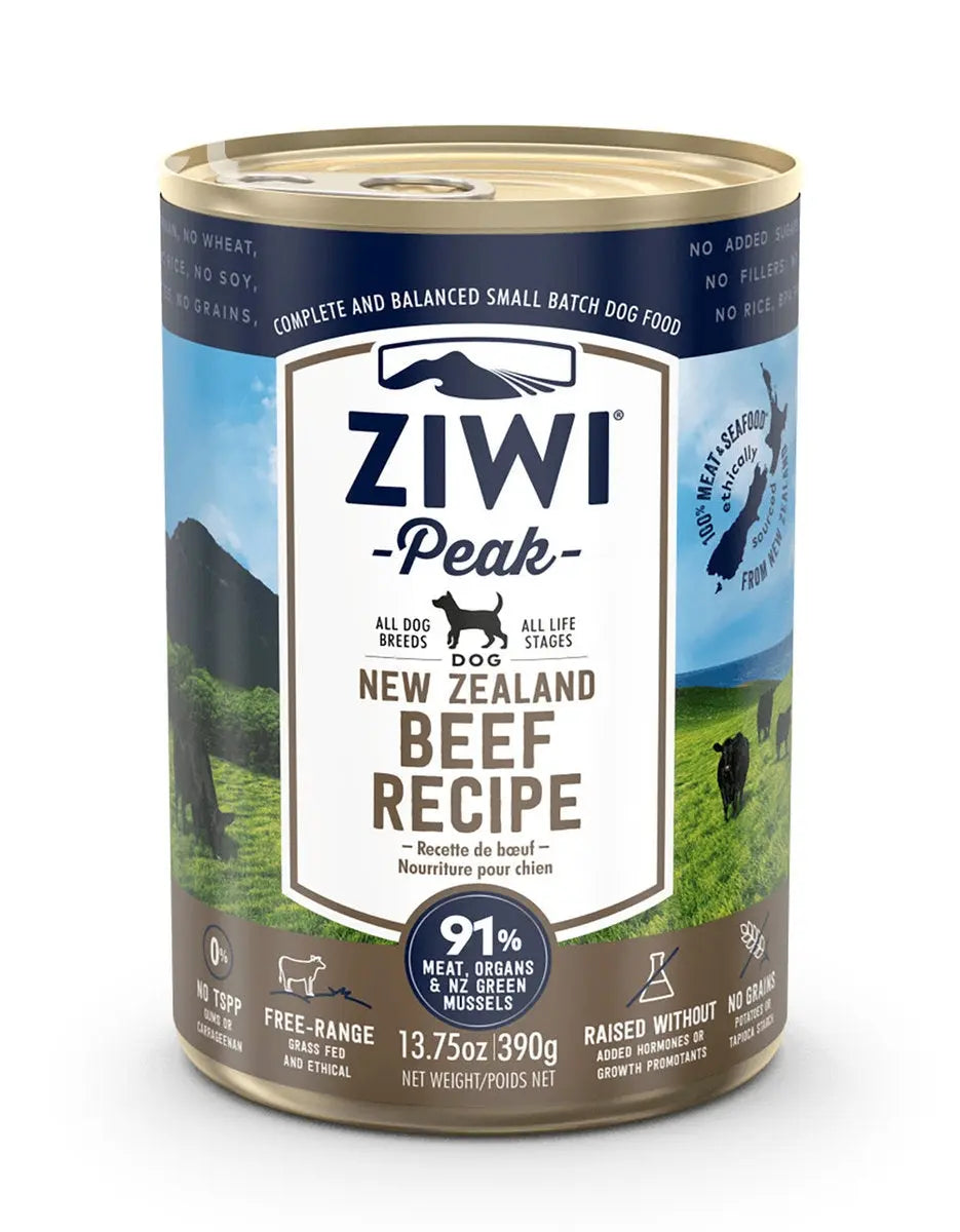 Grain free range beef dog can  無穀物放養牛肉狗罐頭  (6罐) Ziwi