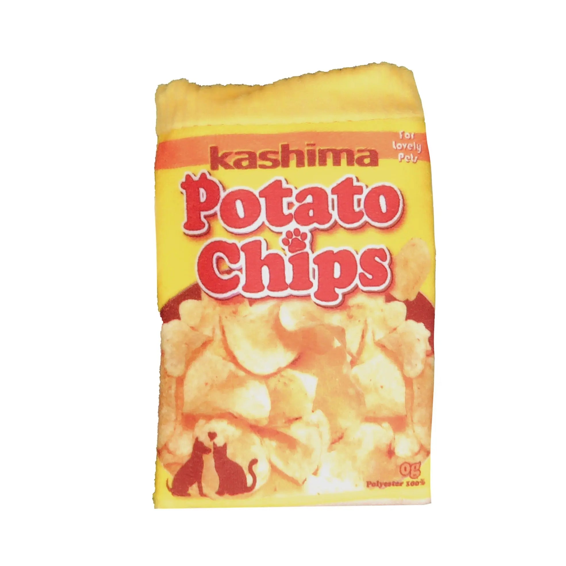 Kashima potato chips toy (original)薯片袋藏食狗玩具 (經典原味) thepethk