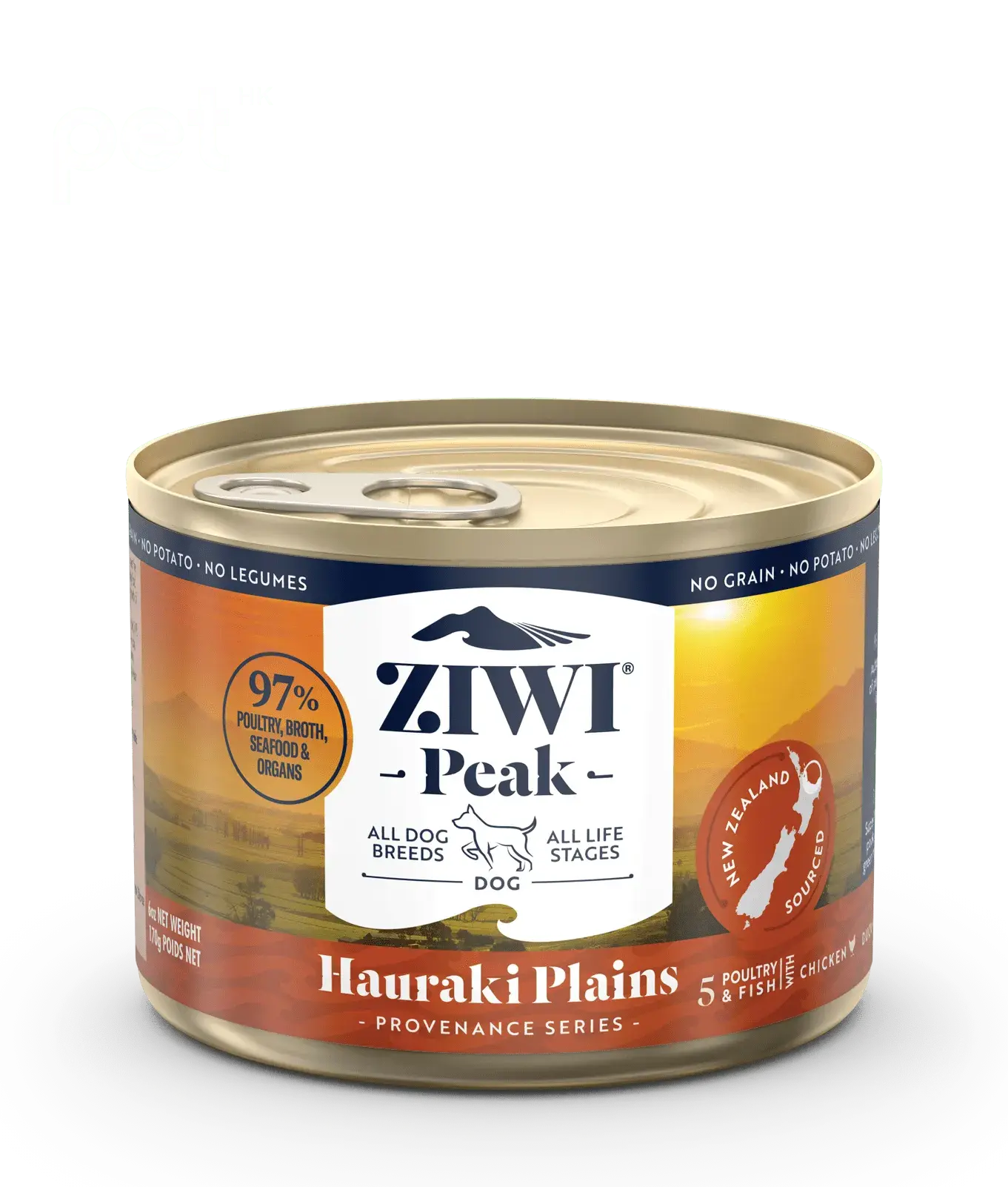 Wet Hauraki Plains Recipe for Dogs思源系列無穀物 - 豪拉基平原配方  (6罐) Ziwi