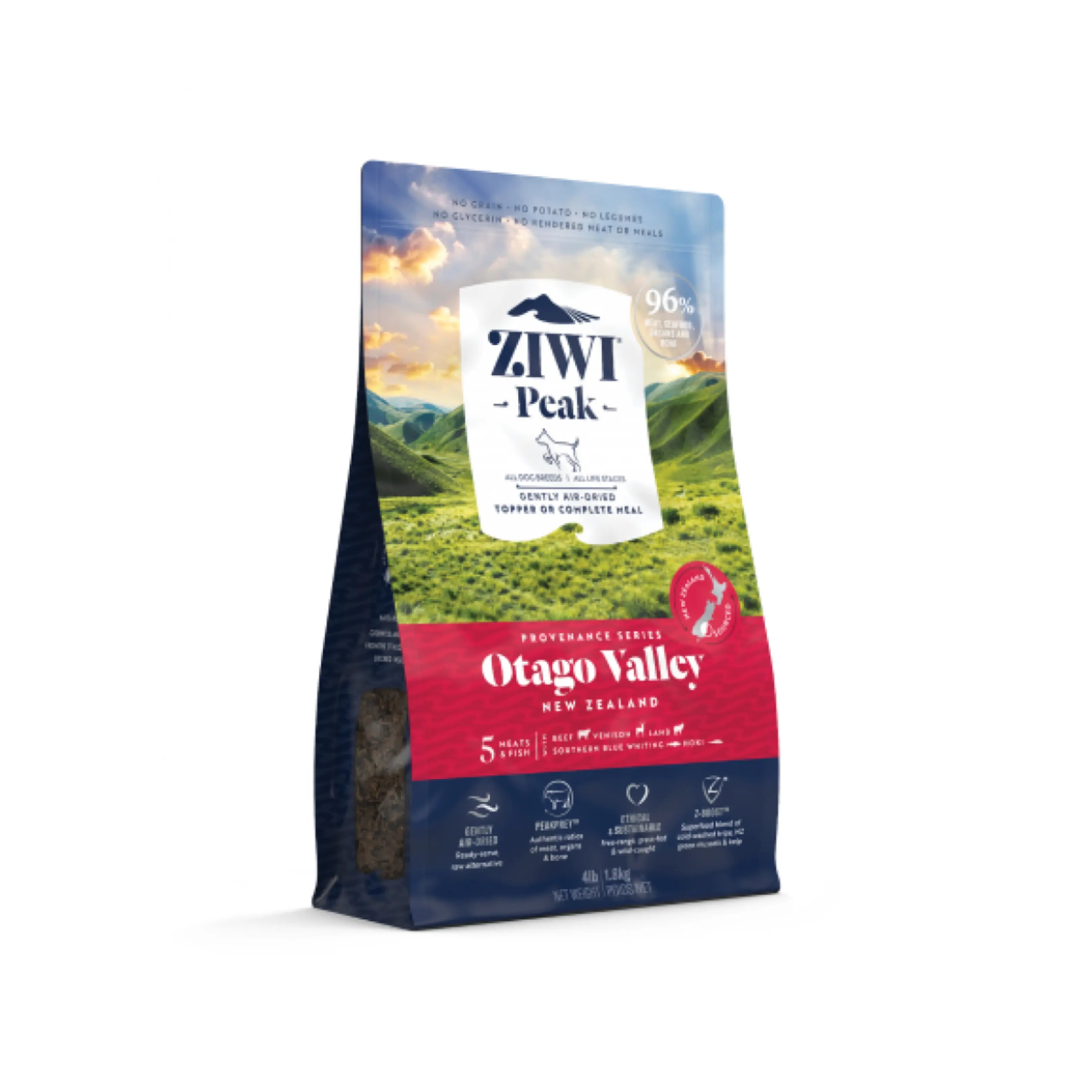 ZIWI Air-Dried Otago Valley Recipe for Dogs | 思源系列風乾狗糧 奧塔哥山谷配方 Ziwi
